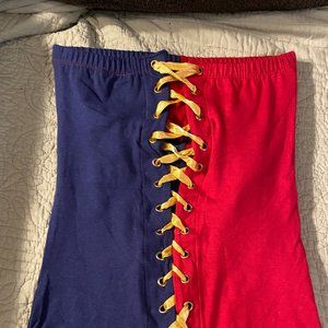 DC Comics - Suicide Squad Harley Quinn Tube Top - Small/Petite